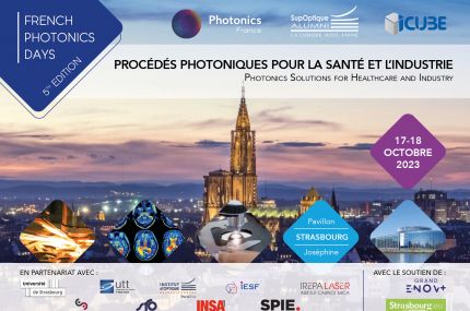 [Évènement] French Photonics Days 2023 - Strasbourg