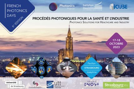 [Agenda] Save the date : French Photonics Days 2023
